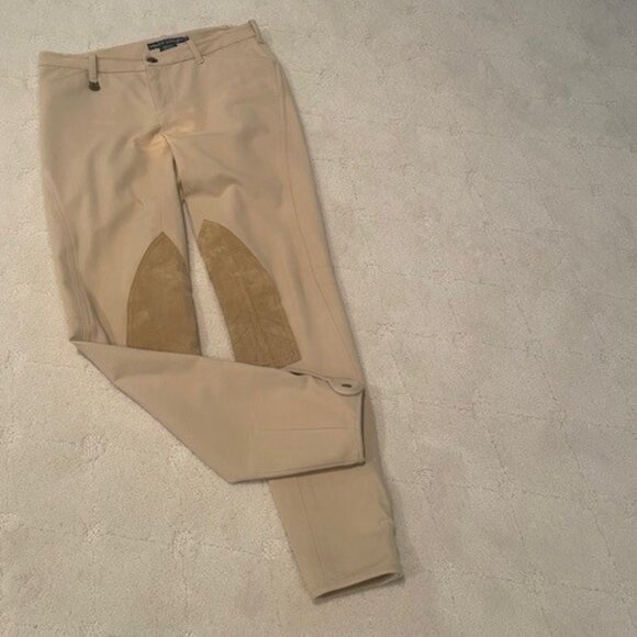 Ralph Lauren Equestrian Jodhpurs Pants – 2 PAIRS  Tan and Olive – Sz 4 - Picture 3 of 16